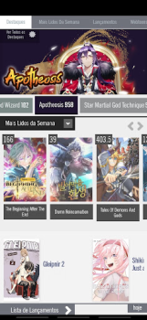 Download Manga Manlist Hiburan untuk Android tangkapan layar 2