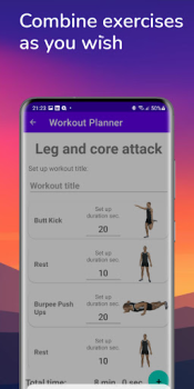 Download Full body workout at home Kesehatan & Kebugaran untuk Android tangkapan layar 4