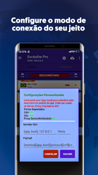 Download Sockslite Pro - (SSH|SSL|WS) Alat untuk Android tangkapan layar 3