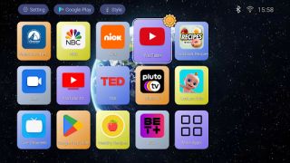 Download TV Launcher  - Smart TV BOX Personalisasi untuk Android tangkapan layar 2