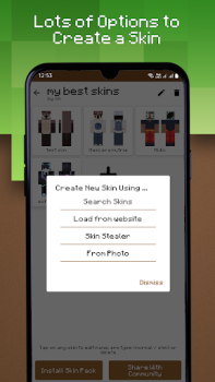 Download Skin Pack Maker for Minecraft Hiburan untuk Android tangkapan layar 4