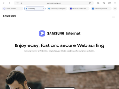 Download Samsung Internet Browser Beta Komunikasi untuk Android tangkapan layar 7