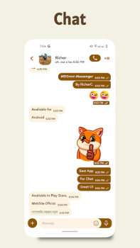 Download MDGram Messenger Komunikasi untuk Android tangkapan layar 2