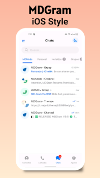 Download MDGram Messenger Komunikasi untuk Android tangkapan layar 3
