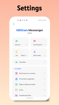 Download MDGram Messenger Komunikasi untuk Android tangkapan layar 5