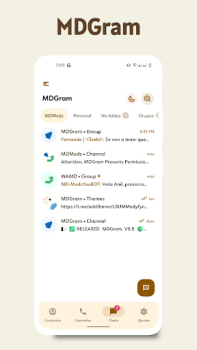 Download MDGram Messenger Komunikasi untuk Android tangkapan layar 6