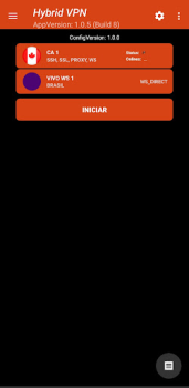 Download HYBRID VPN Alat untuk Android tangkapan layar 5