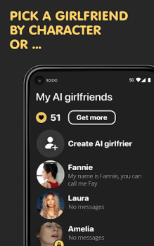 Download Romantic AI - Chat Girlfriend Hiburan untuk Android tangkapan layar 6