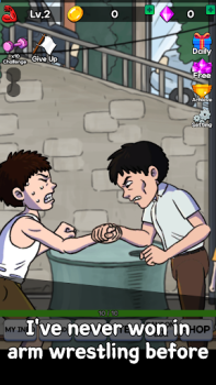 Download Arm Wrestling Clicker Simulator untuk Android tangkapan layar 3