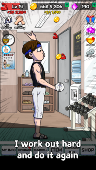 Download Arm Wrestling Clicker Simulator untuk Android tangkapan layar 4