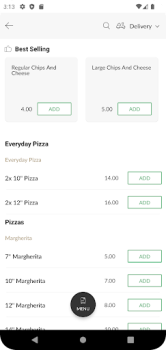Download Pizza Hot Makanan dan minuman untuk Android tangkapan layar 2