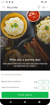 Download Pizza Hot Makanan dan minuman untuk Android tangkapan layar 3