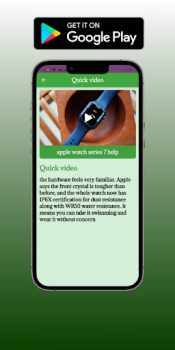 Download Apple Watch Series 7 help Miscellaneous untuk Android tangkapan layar 4