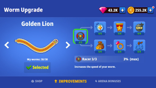 Download Worm Hunt - Snake game iO zone Game aksi untuk Android tangkapan layar 3