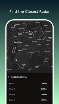 Download Radar Map, Radar Detector, HUD Peta dan navigasi untuk Android tangkapan layar 4