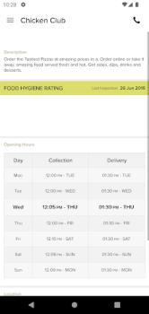 Download Chicken Club Makanan dan minuman untuk Android tangkapan layar 3