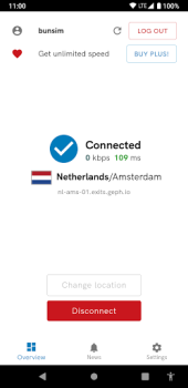 Download Geph: free anti-blocking VPN Alat untuk Android tangkapan layar 4