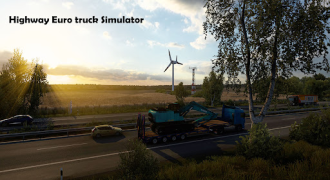 Download Highway Euro truck Simulator Ras untuk Android tangkapan layar 2