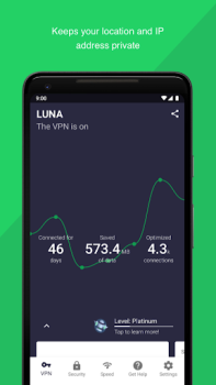 Download Luna VPN Alat untuk Android tangkapan layar 3