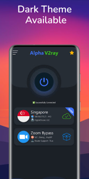 Download Alpha V2ray - Tunnel VPN Alat untuk Android tangkapan layar 3
