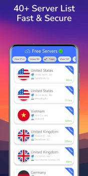 Download Alpha V2ray - Tunnel VPN Alat untuk Android tangkapan layar 4