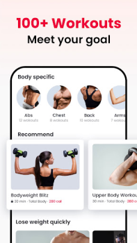 Download JustFit - Lazy Workout Kesehatan & Kebugaran untuk Android tangkapan layar 4