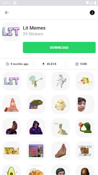 Download Funny Memes Stickers WASticker Alat untuk Android tangkapan layar 2