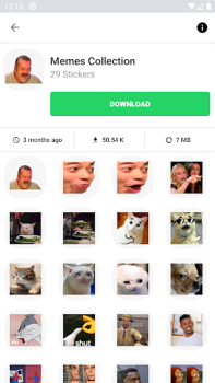 Download Funny Memes Stickers WASticker Alat untuk Android tangkapan layar 4