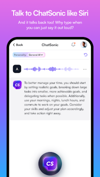 Download ChatSonic: Super ChatGPT App Kerja untuk Android tangkapan layar 6