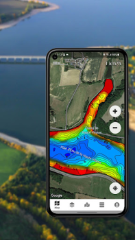 Download Dap Drift - fishing depth maps Peta dan navigasi untuk Android tangkapan layar 3