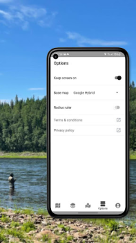 Download Dap Drift - fishing depth maps Peta dan navigasi untuk Android tangkapan layar 6