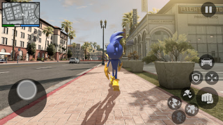 Download Blue Hero Rope Game Game aksi untuk Android tangkapan layar 4
