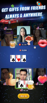 Download PokerGaga: Texas Holdem Live Permainan papan untuk Android tangkapan layar 2