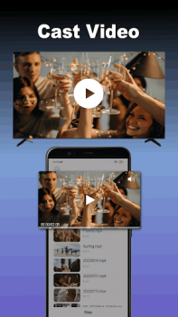 Download Cast to TV - Screen Mirroring Pemutar & Editor Video untuk Android tangkapan layar 4