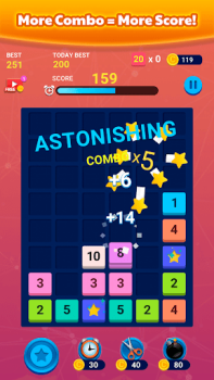 Download Merge Block: Number Merge Game Teka-teki untuk Android tangkapan layar 4