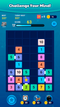 Download Merge Block: Number Merge Game Teka-teki untuk Android tangkapan layar 5