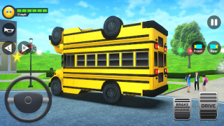 Download School Bus Simulator Driving Ras untuk Android tangkapan layar 2