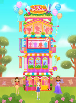 Download Coco's Spa & Salon Game Pembelajaran untuk Android tangkapan layar 5