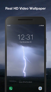 Download Thunderstorm Live Wallpaper Personalisasi untuk Android tangkapan layar 5