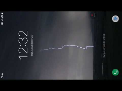 Download Thunderstorm Live Wallpaper Personalisasi untuk Android tangkapan layar 6