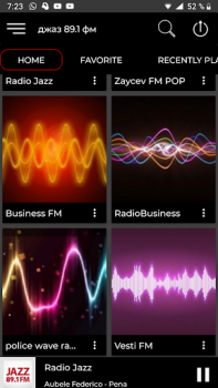 Download Pадио джаз 89.1 фм онлайн Musik dan audio untuk Android tangkapan layar 2