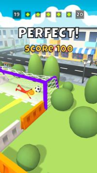 Download Crazy Kick! Fun Football game Arkade untuk Android tangkapan layar 2