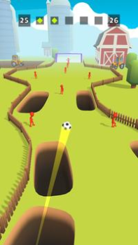 Download Crazy Kick! Fun Football game Arkade untuk Android tangkapan layar 3
