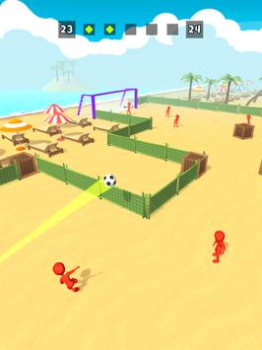 Download Crazy Kick! Fun Football game Arkade untuk Android tangkapan layar 6