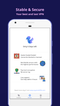 Download SquirrelVPN Bisnis untuk Android tangkapan layar 2