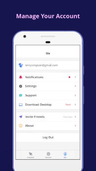 Download SquirrelVPN Bisnis untuk Android tangkapan layar 3