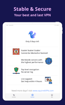 Download SquirrelVPN Bisnis untuk Android tangkapan layar 6