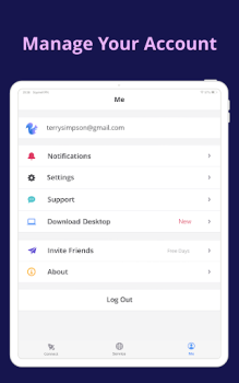 Download SquirrelVPN Bisnis untuk Android tangkapan layar 7