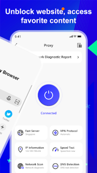 Download Private VPN - Proxy Browser Kerja untuk Android tangkapan layar 2