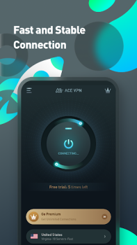Download ACE VPN-Super VPN Proxy Master Alat untuk Android tangkapan layar 2